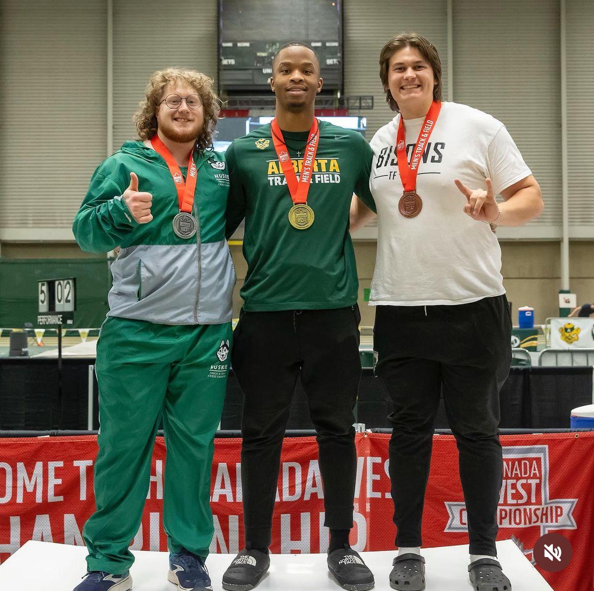 Gold medalist at the CanWest Championships.